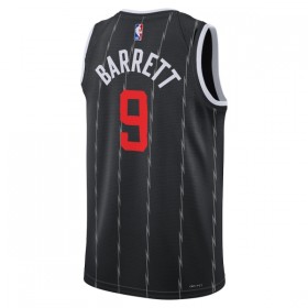 Muške NBA Dres Toronto Raptors RJ Barrett Nike 2025-26 City Edition Crno Swingman
